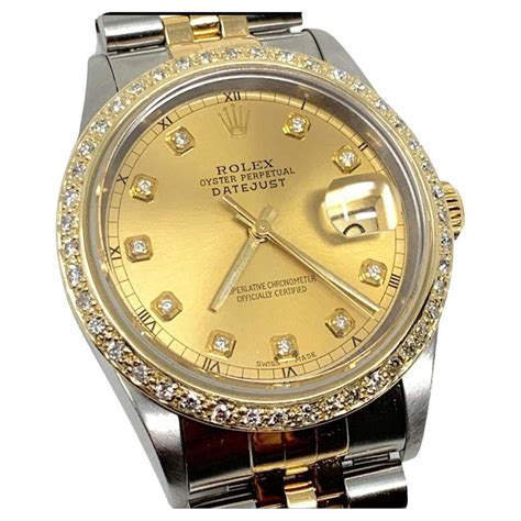 rolex datejust acciaio 16233